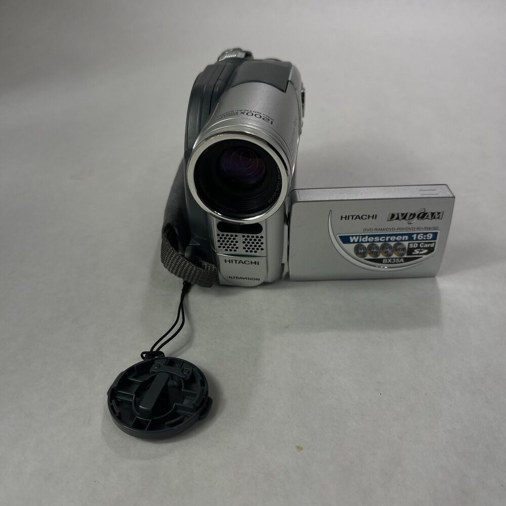 Hitachi DZ-BX35A DVD Cam Video Camera Camcorder PARTS ONLY UNTESTED NO BATTERY